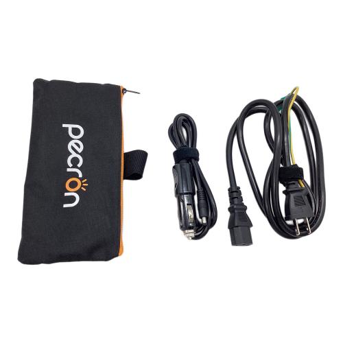 pecron ポータブル電源 コード2種・ケース付 ブラック E300LFP 288Wh 600W MY24270326 リン酸鉄リチウム 50Hz／60Hz