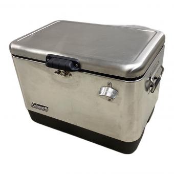 Coleman (コールマン) クーラーボックス 54QT(約51L) シルバー×ブラック 2159596 スチールベルトクーラー54QT
