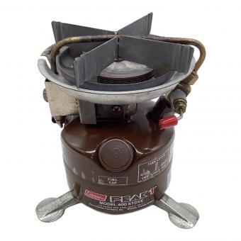 Coleman (コールマン) ガソリンシングルバーナー 茶ピーク 2レバー 400 1981年8月製 PEAK1