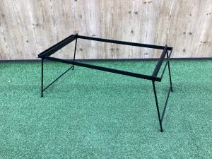CAMP GEEKS (キャンプギークス) アウトドアテーブル ブラック ブリッジフレーム