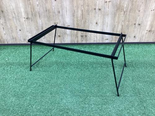 CAMP GEEKS (キャンプギークス) アウトドアテーブル ブラック ブリッジフレーム