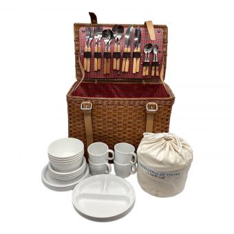 Snow peak (スノーピーク) アウトドア食器 ヤマコウ時代 キャンピングバスケット