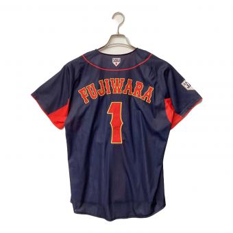 SAMURAI JAPAN 応援グッズ SIZE L ネイビー 藤原 恭大【1】 ユニフォーム アジアプロ野球チャンピオンシップ 2023 ビジター レプリカ