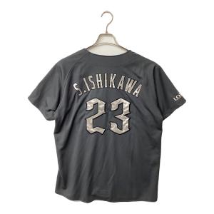 千葉ロッテマリーンズ (チバロッテマリーンズ) 応援グッズ SIZE L グレー 石川 慎吾【23】 ユニフォーム 2024ネオ クラシック エディション