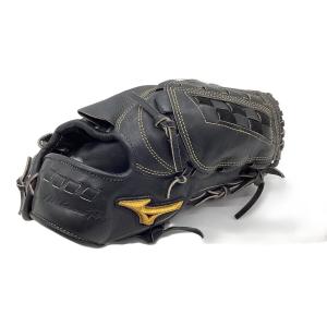 MIZUNO (ミズノ) 軟式グローブ ブラック 5DNAテクノロジー ケース付 Mizuno Pro 投手用 1AJGR22011
