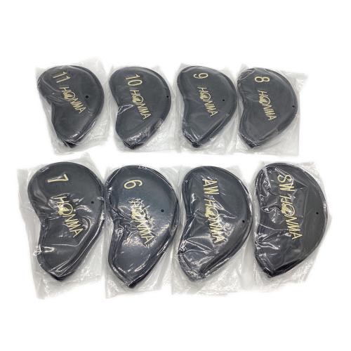 HONMA (ホンマ) ヘッドカバー ブラック アイアン8個セット