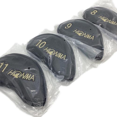 HONMA (ホンマ) ヘッドカバー ブラック アイアン8個セット