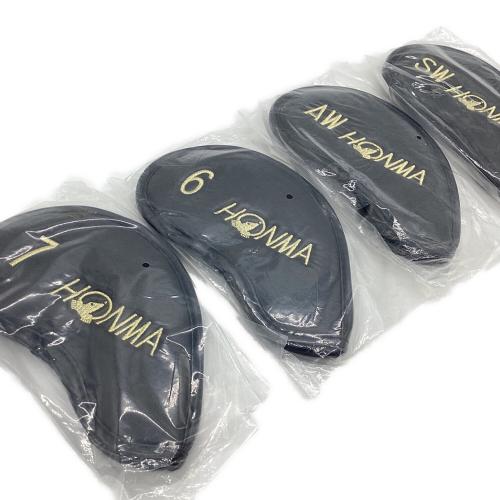 HONMA (ホンマ) ヘッドカバー ブラック アイアン8個セット