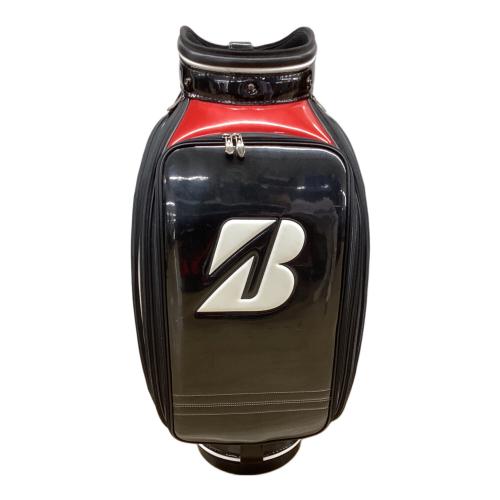 BRIDGESTONE (ブリヂストン) キャディバッグ 収納用キャディバッグ ブラック×レッド