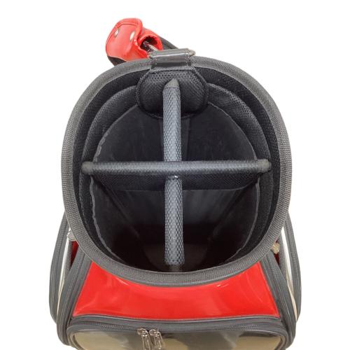 BRIDGESTONE (ブリヂストン) キャディバッグ 収納用キャディバッグ ブラック×レッド