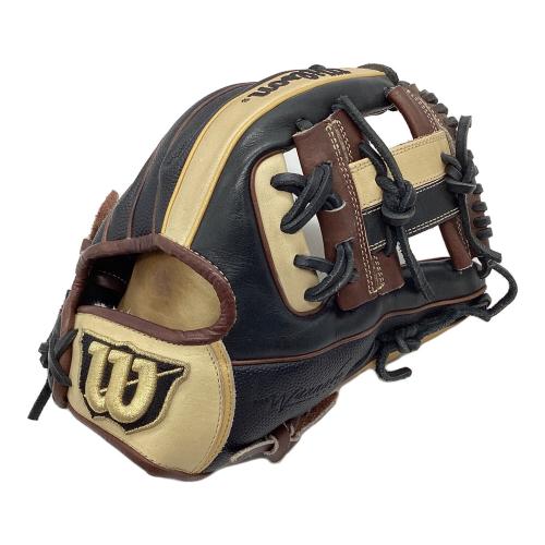 RAWLINGS (ローリングス) 軟式グローブ ブラック×アイボリー ワナビーヒーローDUAL 内野用 RHW86H