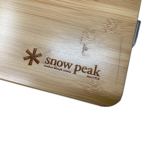 Snow peak (スノーピーク) ファニチャーアクセサリー マルチファンクションテーブル ロング竹 CK-117TR