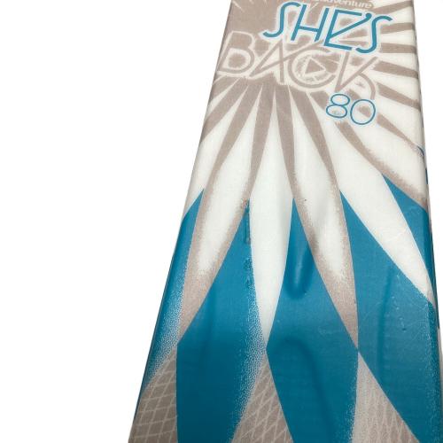 K2 (ケーツー) テレマークスキー 160cm SHE'S BACK80 BLACK DIAMOND O1