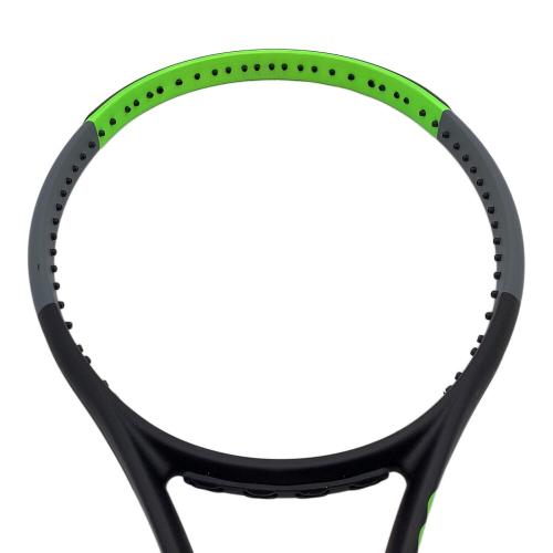 YONEX (ヨネックス) 硬式テニスラケット フェイス100/285g/グリップサイズ2 ※ガット無し ブラック×グリーン BLADE 100L V7