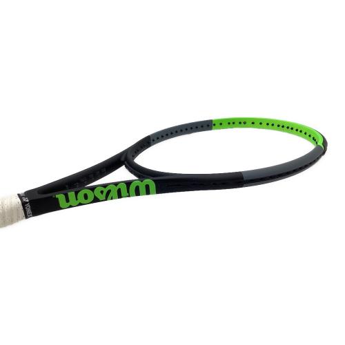 YONEX (ヨネックス) 硬式テニスラケット フェイス100/285g/グリップサイズ2 ※ガット無し ブラック×グリーン BLADE 100L V7
