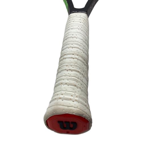 YONEX (ヨネックス) 硬式テニスラケット フェイス100/285g/グリップサイズ2 ※ガット無し ブラック×グリーン BLADE 100L V7