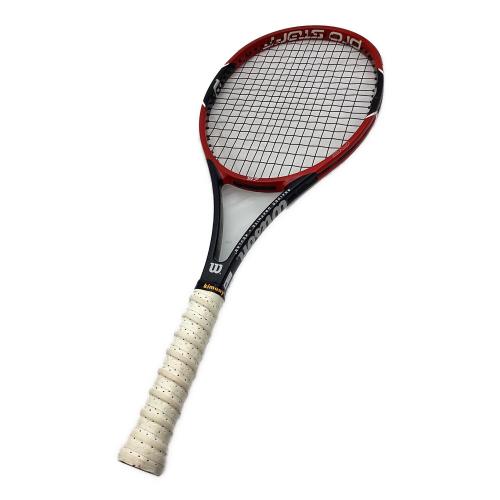 Wilson (ウィルソン) 硬式テニスラケット 97インチ ブラック×レッド 2016年モデル PRO STAFF 97