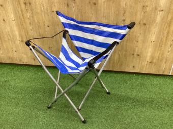 MACLAREN (マクラーレン) アウトドアチェア ブルー×ホワイト ガダバウトチェア
