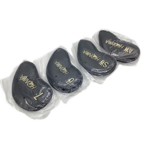 HONMA (ホンマ) ヘッドカバー ブラック アイアン8個セット