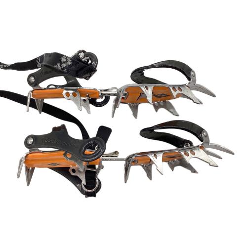 BLACK DIAMOND (ブラックダイヤモンド) 12本爪アイゼン セラックストラップ バンド式 ステンレス