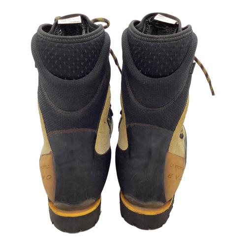 LA SPORTIVA (スポルティバ) トレッキングシューズ メンズ 約26.5cm(EU41) イエロー ソール貼り替え済 ネパールEVO 厳冬期用