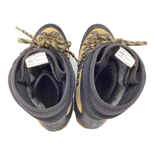 LA SPORTIVA (スポルティバ) トレッキングシューズ メンズ 約26.5cm(EU41) イエロー ソール貼り替え済 ネパールEVO 厳冬期用