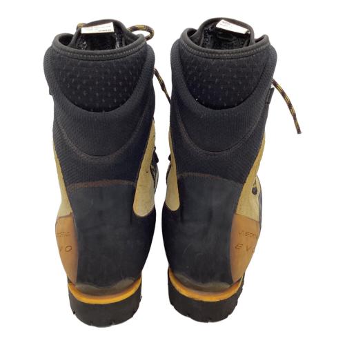 LA SPORTIVA (スポルティバ) ネパールEVO 厳冬期用 トレッキングシューズ ソール貼り替え済 メンズ 約26.5cm(EU41) イエロー