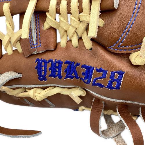 B-lINK 硬式グローブ ブラウン ケース付 内野用 左投げ用