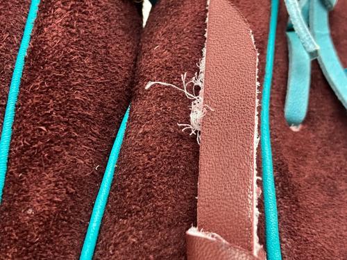 MAX GLOVE 硬式グローブ ワインレッド 早川グローブ ケース付 ヌバック スペシャルオーダー 左投げ用　※刺繍あり
