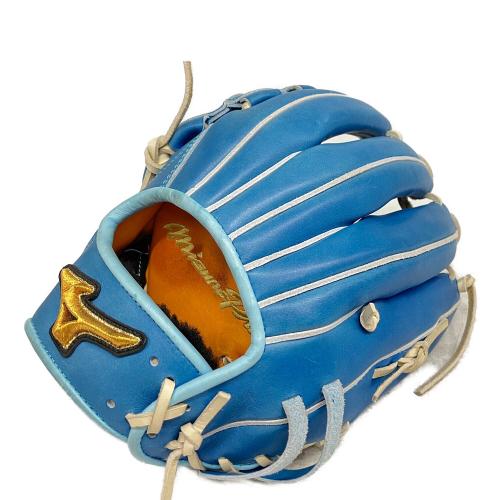 MIZUNO (ミズノ) 硬式グローブ スカイブルー 波賀ジャパン ケース・元