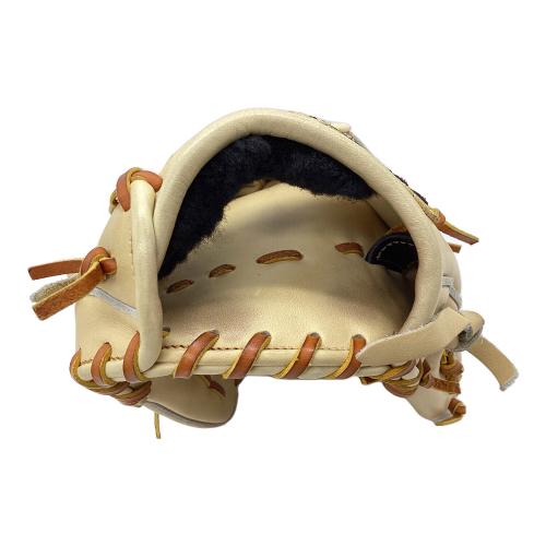 ZETT (ゼット) 硬式グローブ SIZE LH ベージュ ケース・元箱付 プロステイタス 内野用 BPROG766S