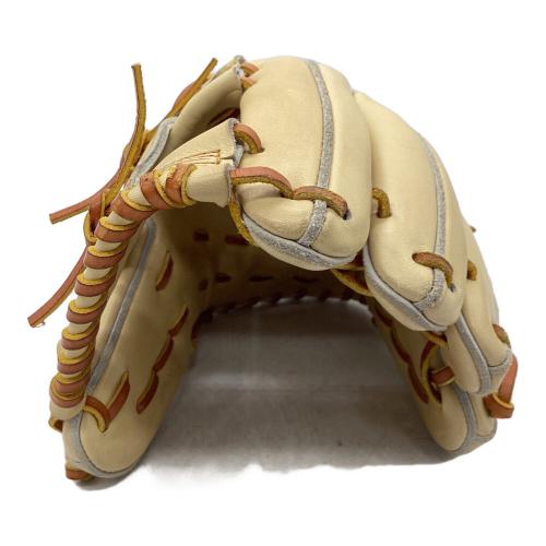 ZETT (ゼット) 硬式グローブ SIZE LH ベージュ ケース・元箱付 プロステイタス 内野用 BPROG766S