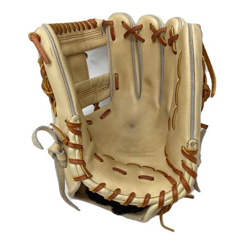 ZETT (ゼット) 硬式グローブ SIZE LH ベージュ ケース・元箱付 プロステイタス 内野用 BPROG766S