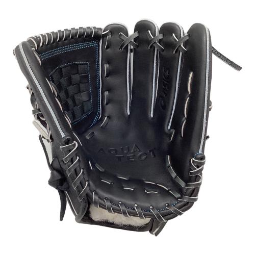 asics (アシックス) 硬式グローブ ブラック ケース付 AQUATECT 投手用