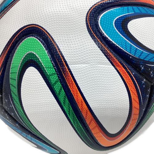 adidas (アディダス) サッカーボール 5号 2014年ブラジルW杯公式試合球 brazuca AS590 未使用品