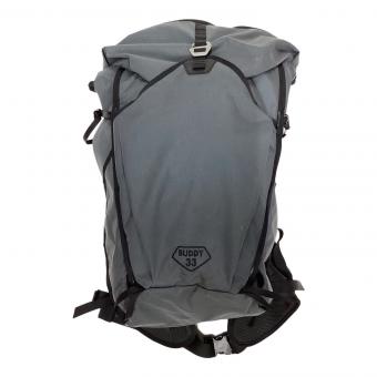 PAAGO WORKS (パーゴワークス) バックパック 33L グレー BUDDY33 背面長40cm以下 31-40L(山小屋泊)