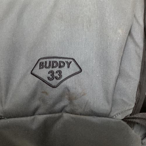 PAAGO WORKS (パーゴワークス) バックパック 33L グレー BUDDY33 背面長40cm以下 31-40L(山小屋泊)