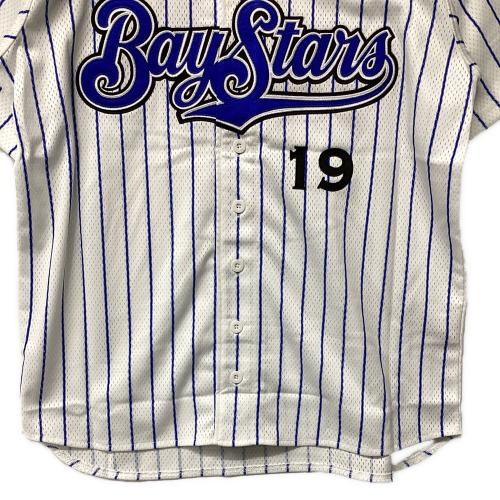 横浜DeNAベイスターズ (ヨコハマディーエヌエーベイスターズ) 応援グッズ SIZE L ホワイト 1998年復刻 ユニフォーム 【19】山﨑康晃