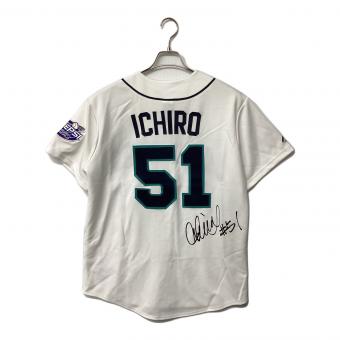シアトル・マリナーズ (シアトルマリナーズ) 応援グッズ ホワイト イチロー【51】 ユニフォーム ペプシコーラ懸賞品 レプリカ