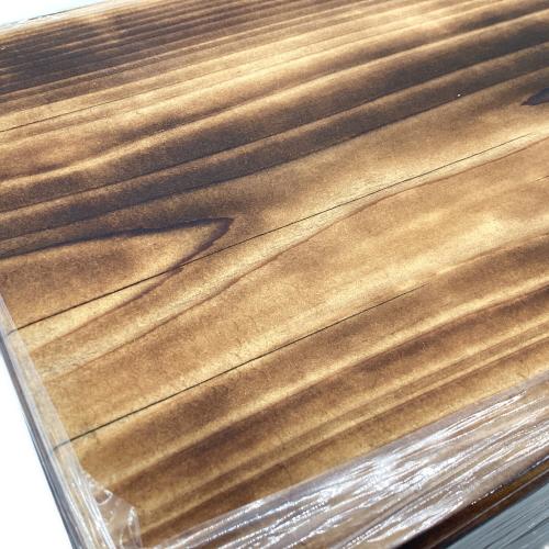 Fatwood Factory 焚火台用品 350年古材 焼燻し薪割り台 角モデル