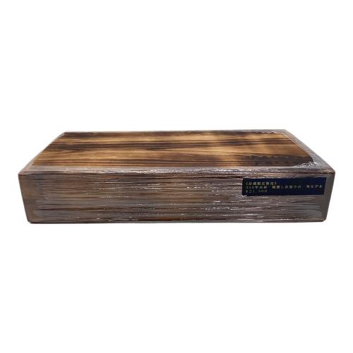 Fatwood Factory 焚火台用品 350年古材 焼燻し薪割り台 角モデル