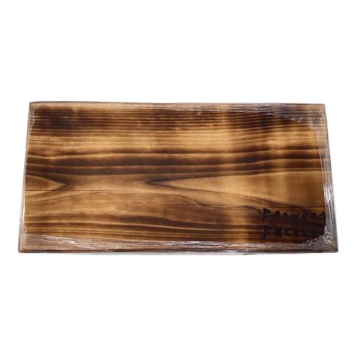 Fatwood Factory 焚火台用品 350年古材 焼燻し薪割り台 角モデル