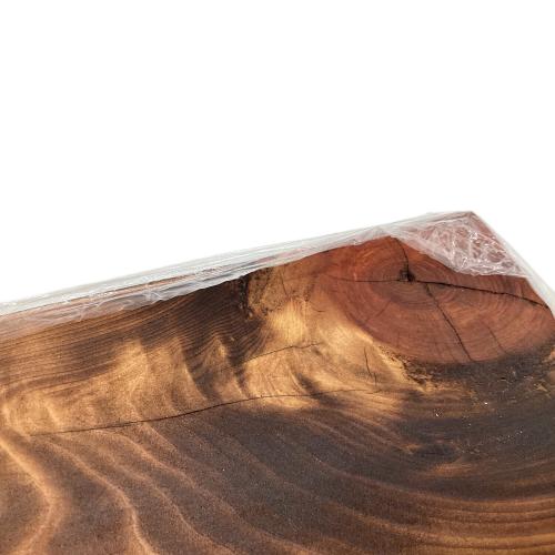 Fatwood Factory 焚火台用品 350年古材 焼燻し薪割り台 角モデル