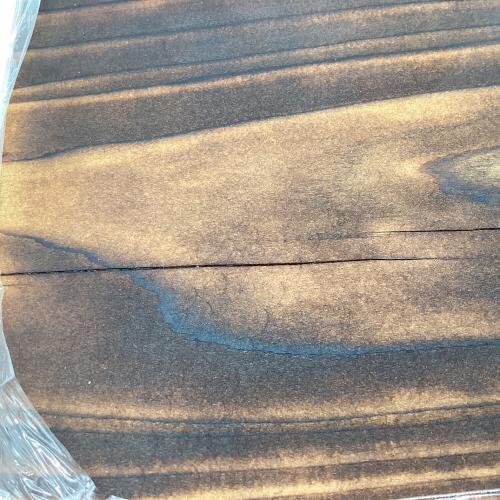 Fatwood Factory 焚火台用品 350年古材 焼燻し薪割り台 角モデル