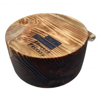 Fatwood Factory (ファットウッド ファクトリー) 焚火台用品 鹿角ハンドル仕様・ダイヤ入り 100年古材 薪割り台