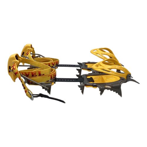 GRIVEL (グリベル) 12本爪アイゼン イエロー×グレー エアーテック ニューマチック