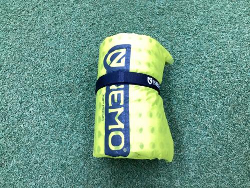 NEMO (ニーモ) インフレータブルマット 約160×51㎝ ミディアム R値：2.7 イエロー ZOR