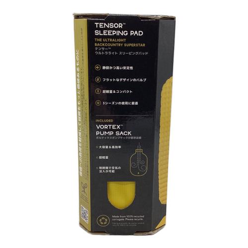 NEMO (ニーモ) インフレータブルマット 約183×53㎝ R値：2.5 イエロー NM-TS2-RM TENSOR レギュラーマミー 未使用品