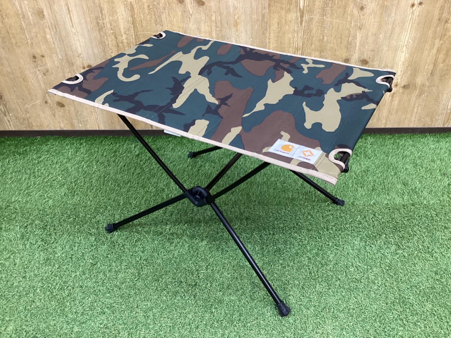 限定品※ Carhartt × Helinox ヘリノックス テーブル 迷彩色