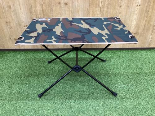 Helinox (ヘリノックス) ×CarHartt アウトドアテーブル オリーブ 希少品 迷彩 テーブルワン